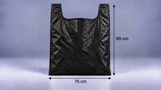 خرید نایلکس دسته رکابی 75 در 90 (خام) مشکی از چاپاتو